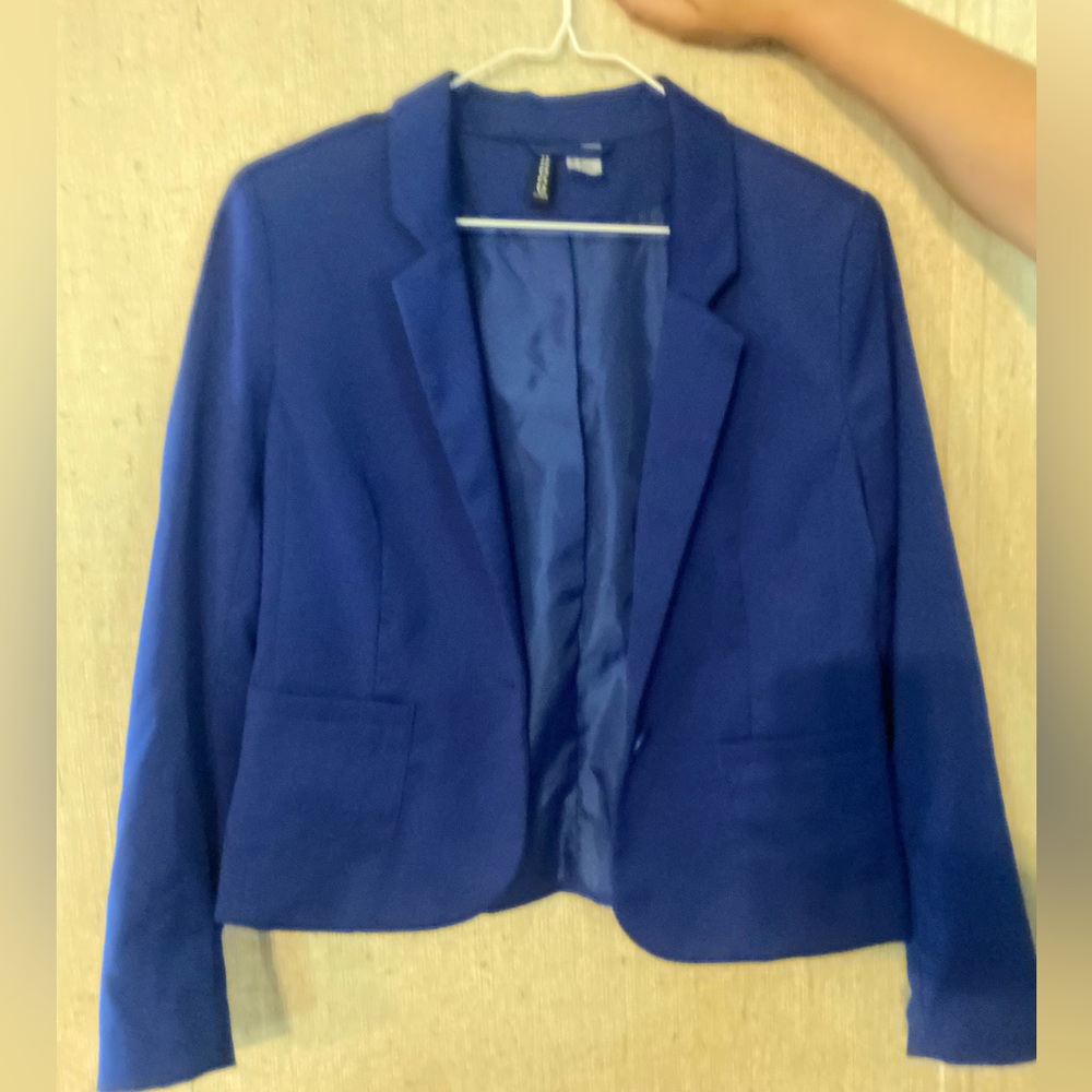 H&M Blue Blazer. Size 10